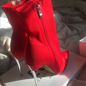 Red Sock Boots